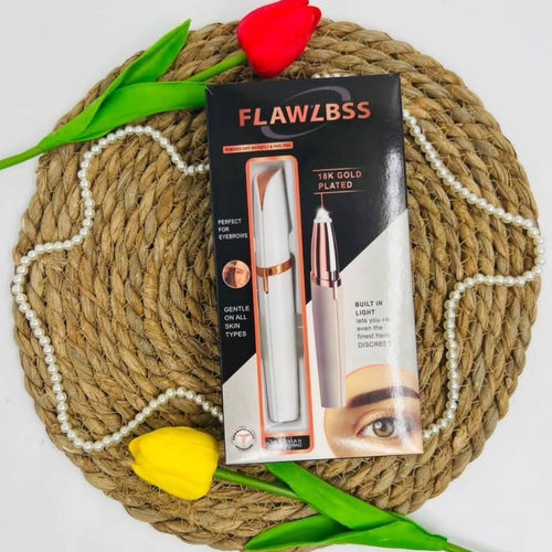 Depiladora de Cejas Eléctrica con Luz LED