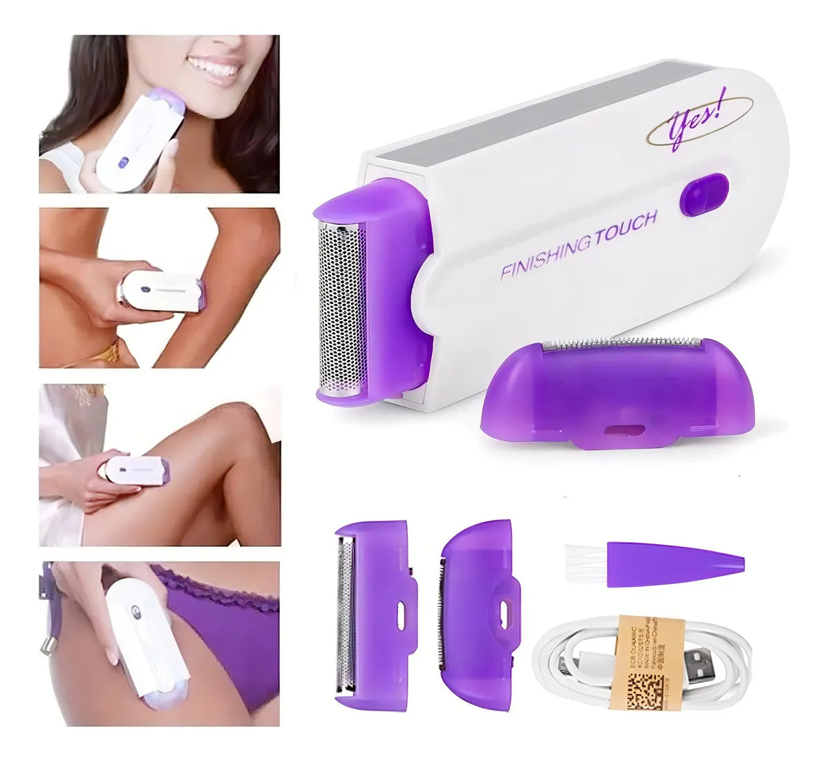 Máquina Depiladora Yes! – Suavidad sin dolor para todo tipo de piel